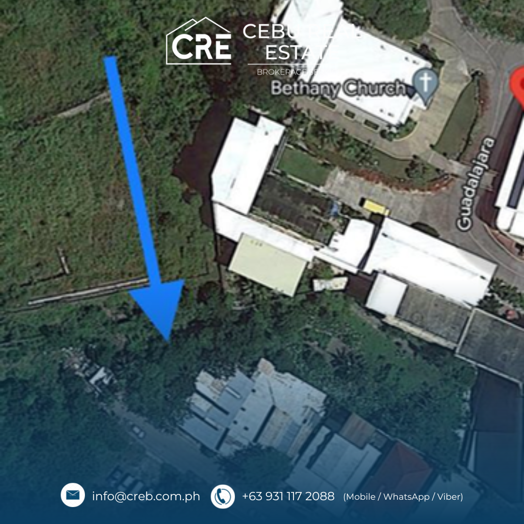 2 ADJACENT LOTS FOR SALE AT GUADALUPE, CEBU CITY 218 & 289 SQM — Cebu
