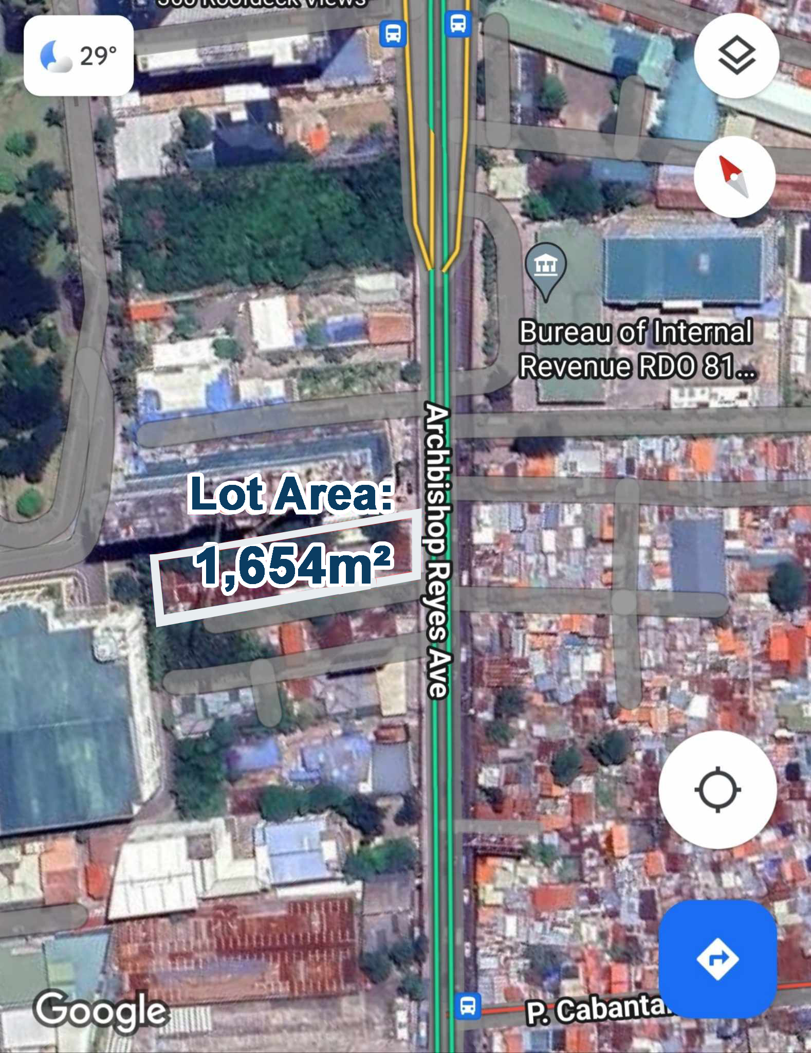 FOR SALE | Prime Commercial Lot located between IT Park and Ayala Center Cebu – 1,654 SQM